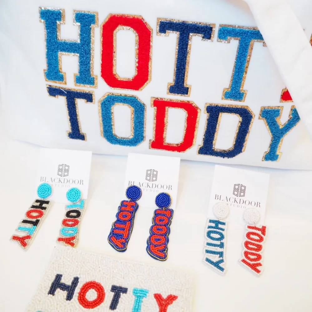 Beaded Ole Miss Rebs Purse Strap Hotty Toddy Collegiate - Picture 5 of 7